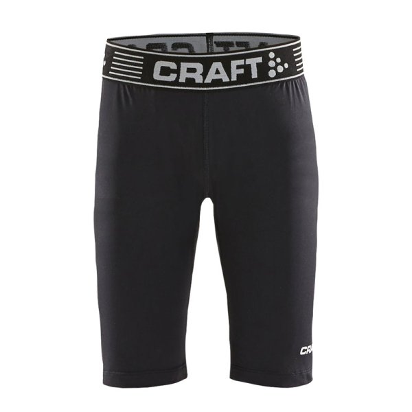 Pro Control compression tights shorts junior - sort