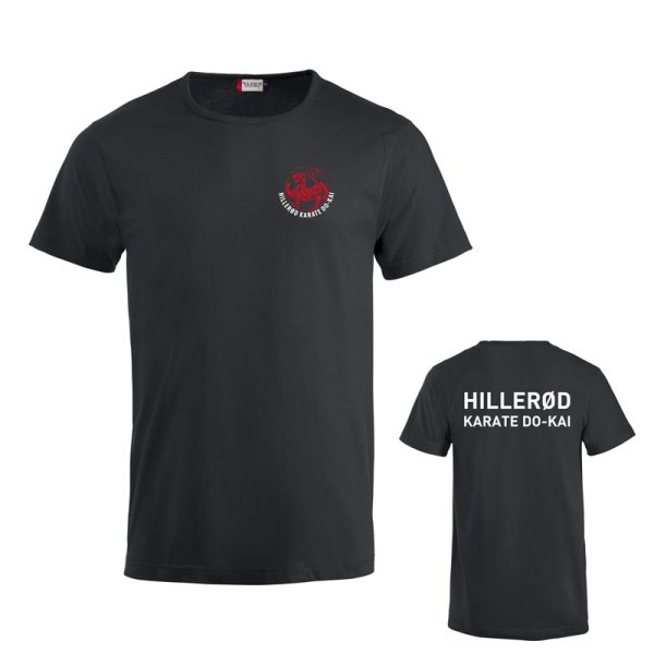Hiller�d karate t-shirt Basic m/logo - junior