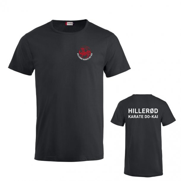 Hillerd karate t-shirt Basic m/logo - junior