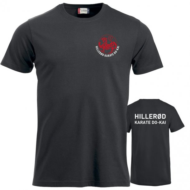 Hillerd karate t-shirt New Classic m/logo - herre