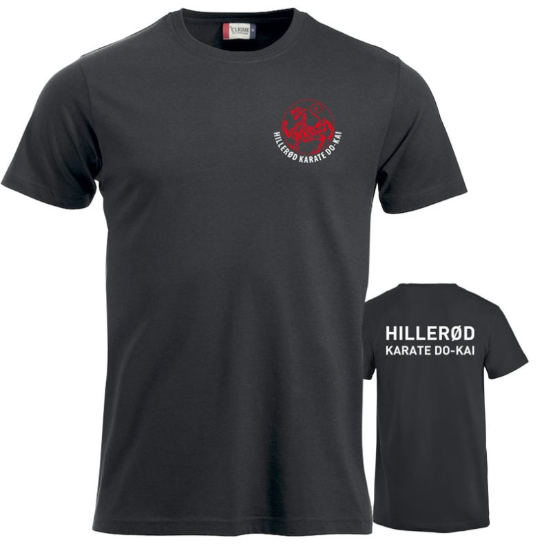 Hiller�d karate t-shirt New Classic m/logo - herre