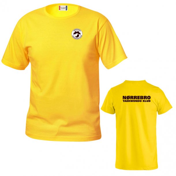 NTK t-shirt Basic junior - citrongul