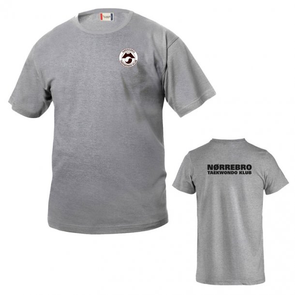 NTK t-shirt Basic junior - grmeleret