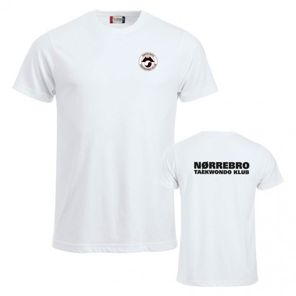 NTK t-shirt New Classic herre - hvid