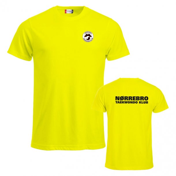 NTK t-shirt New Classic herre - visibility gul