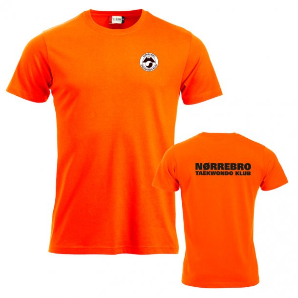 NTK t-shirt New Classic herre - visibility orange