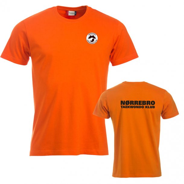 NTK t-shirt New Classic herre - blodorange