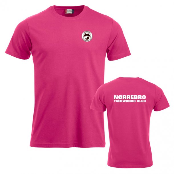 NTK t-shirt New Classic herre - cerise