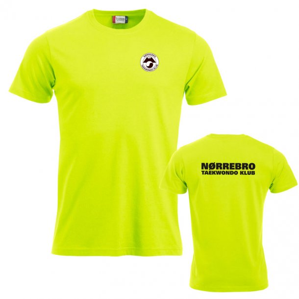 NTK t-shirt New Classic herre - visibility grøn KLUBTØJ - SENIOR T-SHIRT - BUDOX / FIGHTX