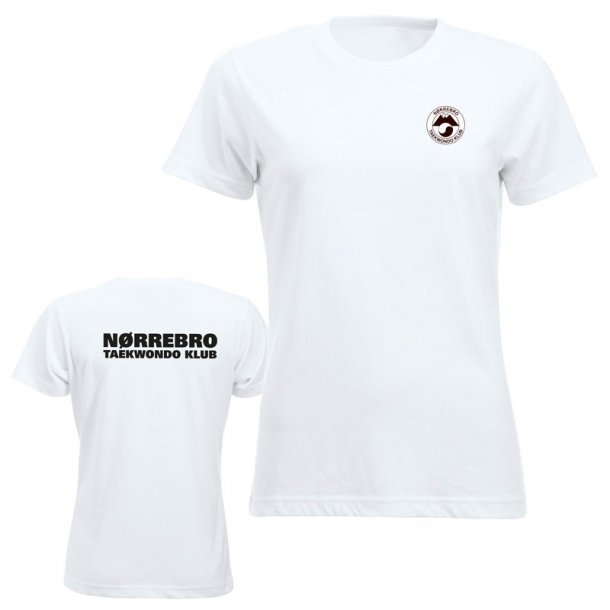 NTK t-shirt New Classic dame - hvid