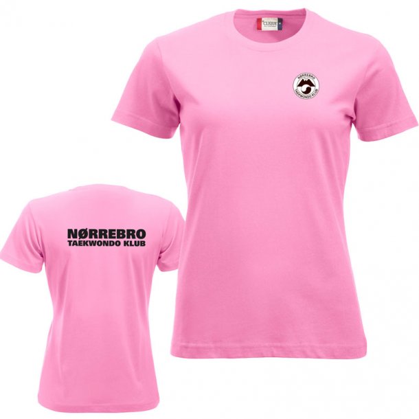 NTK t-shirt New Classic dame - lys pink