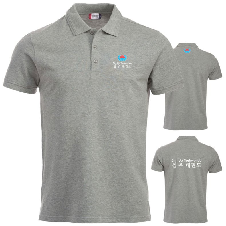 Sim Uu polo Manhattan herre - gr�melange