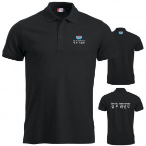 Sim Uu polo Manhattan herre - sort