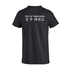 Sim Uu t-shirt Basic junior - sort