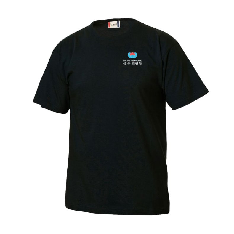 Sim Uu t-shirt Basic junior - sort