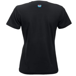 Sim Uu t-shirt New Classic dame - sort