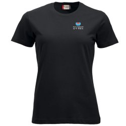 Sim Uu t-shirt New Classic dame - sort