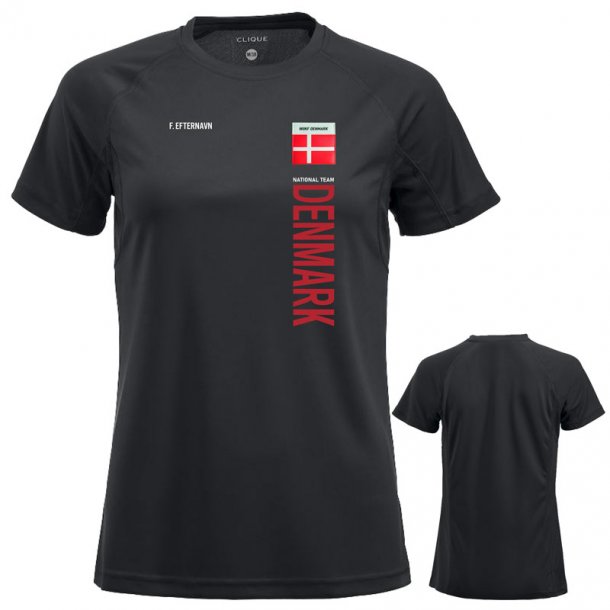 WUKF t-shirt Premium Active dame - sort