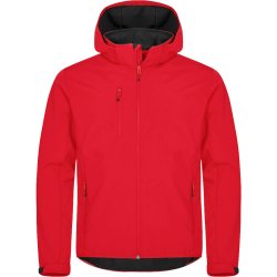 Jakke m/h�tte Classic Softshell - herre