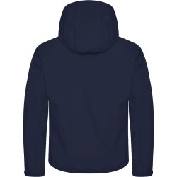 Jakke m/h�tte Classic Softshell - herre