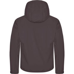 Jakke m/h�tte Classic Softshell - herre