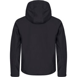 Jakke m/h�tte Classic Softshell - herre