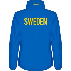 WUKF SWEDEN SUPPORT jakke softshell Classic dame - royal