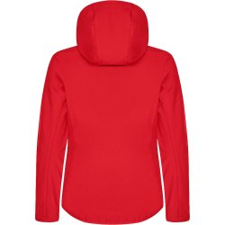 Jakke m/h�tte Classic Softshell - dame