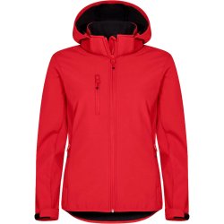 Jakke m/h�tte Classic Softshell - dame