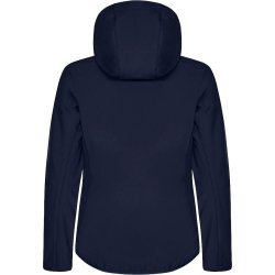 Jakke m/h�tte Classic Softshell - dame