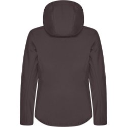 Jakke m/h�tte Classic Softshell - dame