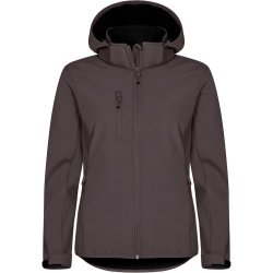 Jakke m/h�tte Classic Softshell - dame