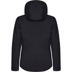 Jakke m/h�tte Classic Softshell - dame