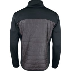 Jakke Custer fleece m/refleks herre - sort