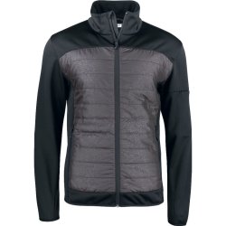 Jakke Custer fleece m/refleks herre - sort