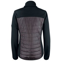 Jakke Custer fleece m/refleks dame - sort