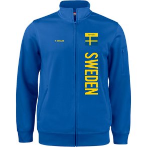 WUKF SWEDEN SUPPORT trningsjakke Basic Active unisex - royal