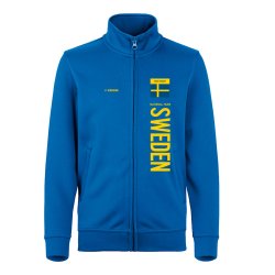 WUKF Sweden trningsjakke Basic Active junior - royal