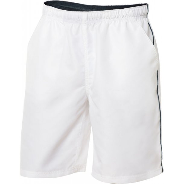 Clique shorts Hollis unisex - hvid/navy