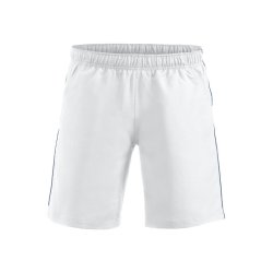 Clique shorts Hollis unisex - hvid/navy