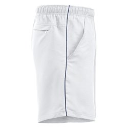 Clique shorts Hollis unisex - hvid/navy