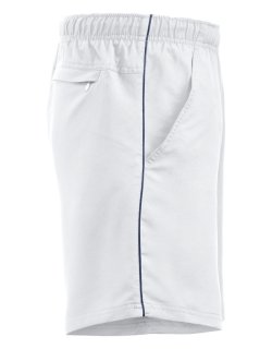Shorts Hollis unisex - hvid/navy