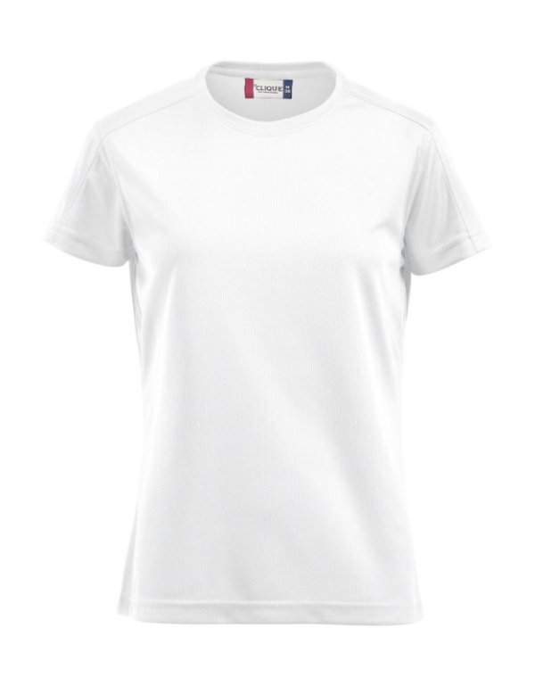 T-shirt Ice dame - hvid