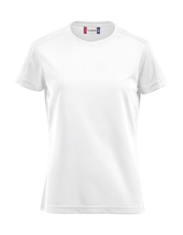 T-shirt Ice dame - hvid