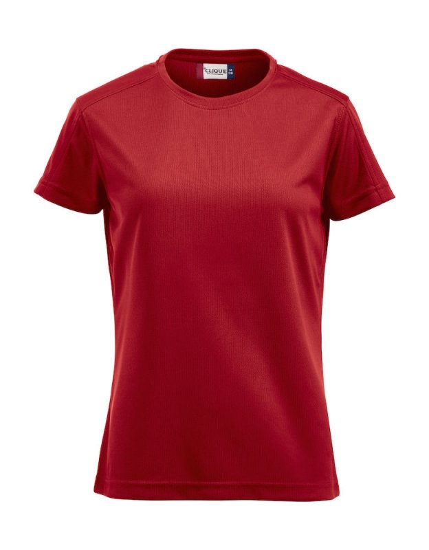 T-shirt Ice dame - r�d