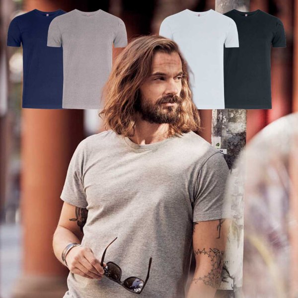 T-shirt Premium Fashion - herre
