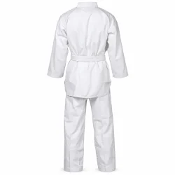 Dobok Standard de Luxe WT, hvid, set bagfra