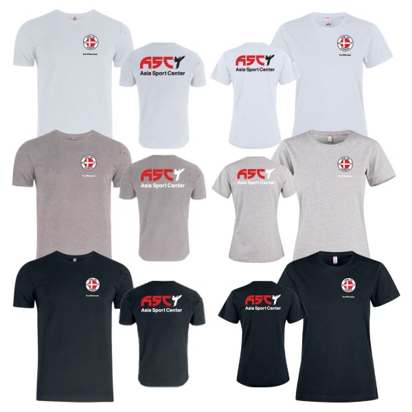 Asia Sport Center t-shirt Premium Fashion - dame/herre