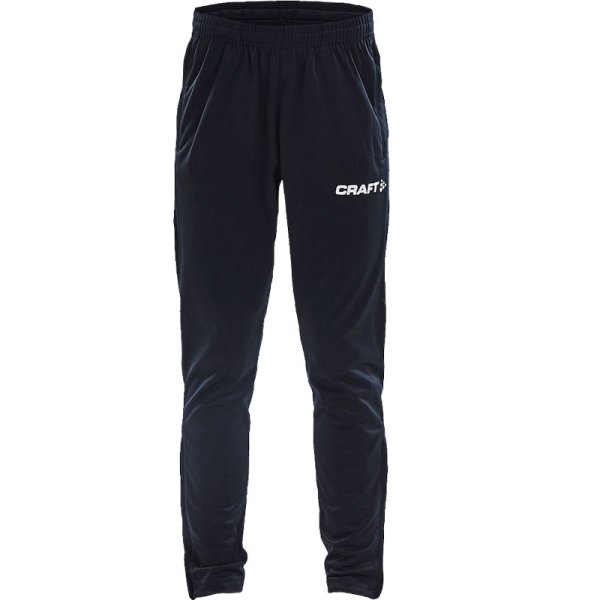 Tr�ningsbukser Progress slimfit junior - sort