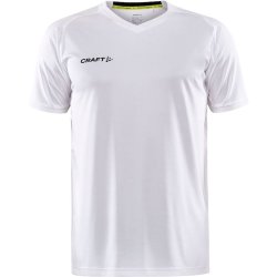 T-shirt Progress 2.0 Solid Jersey v/hals herre - hvid